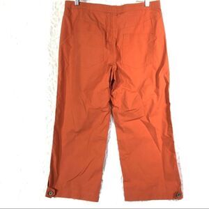 TSUNAMI pumpkin Orange Capri pants EUC 6 hiking